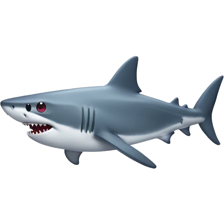shark with hearts for eyes emoji