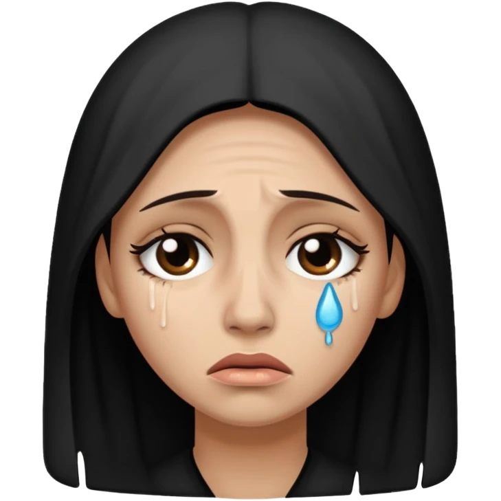 caveira chorando emoji