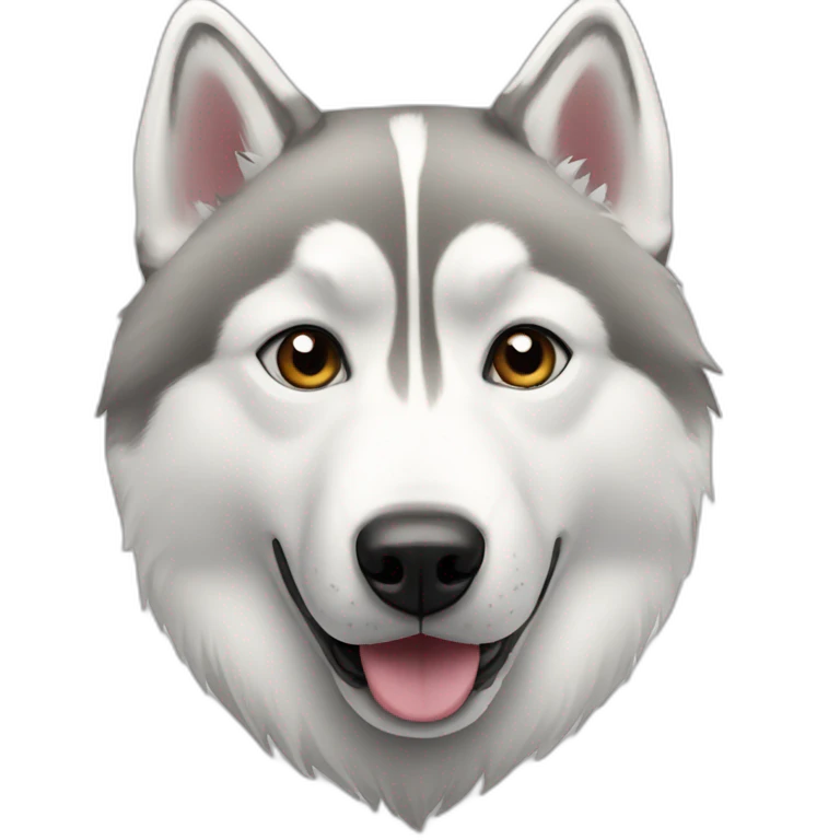 Siberian Husky emoji
