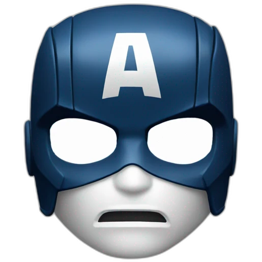 captain america mask emoji