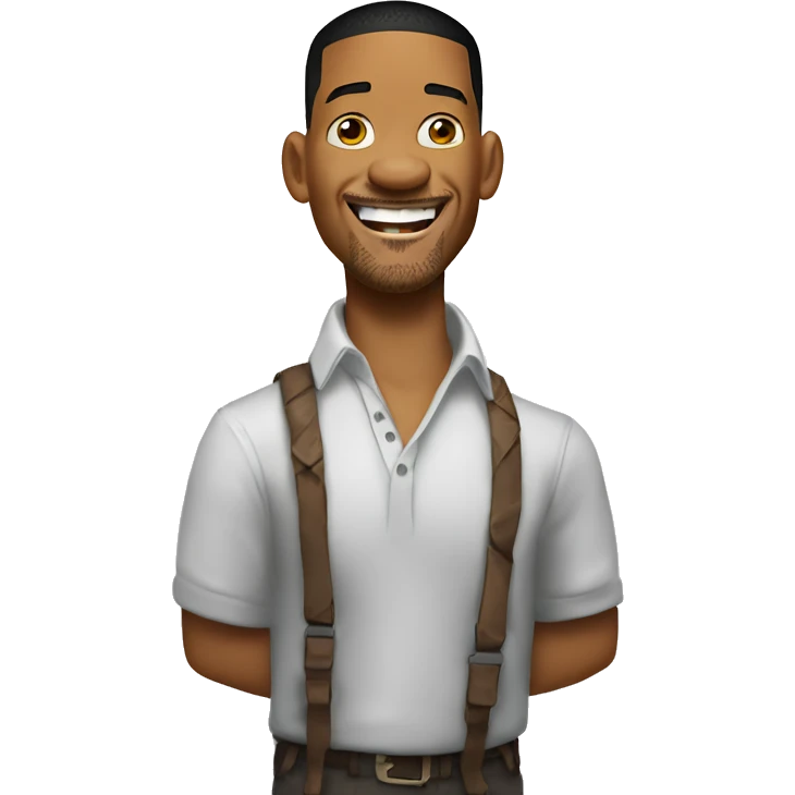 Will Smith sonrriente emoji