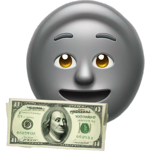 Magnet and money emoji