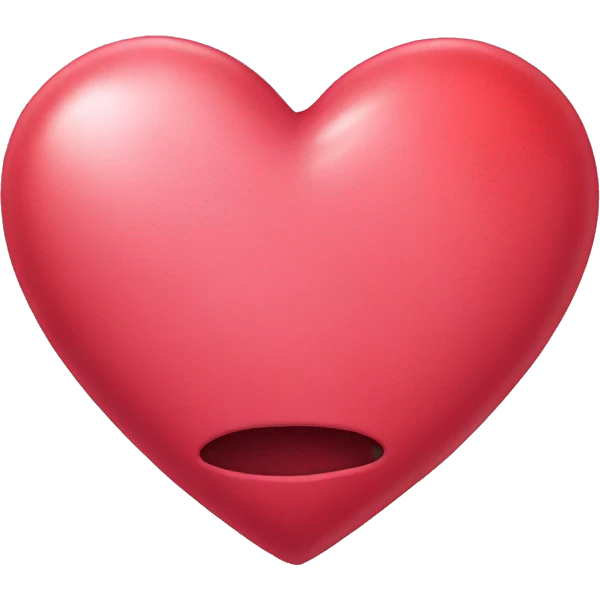 Giant love heart emoji
