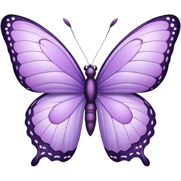borboleta lilas emoji