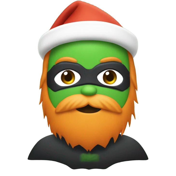 Batman Santa Lorax  emoji