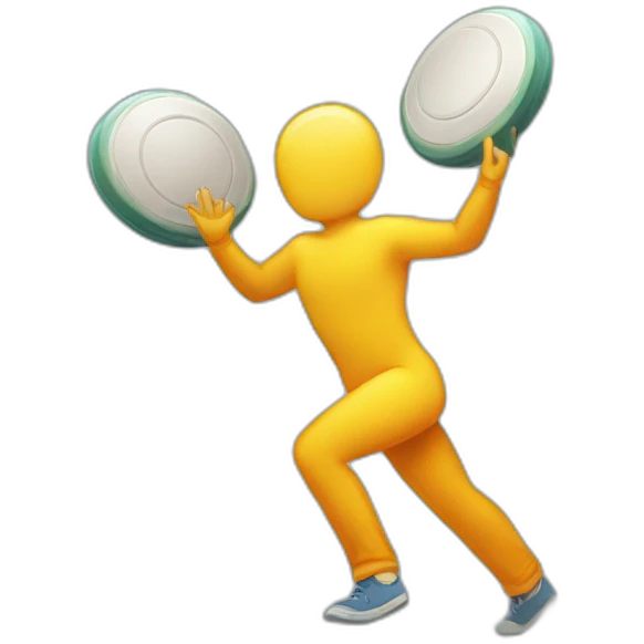 Frisbee sport  emoji