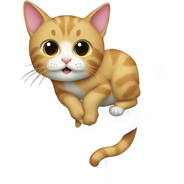 cat climbing a tree emoji