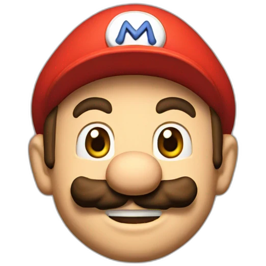 The super Mario emoji