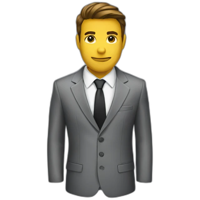 Suit up emoji
