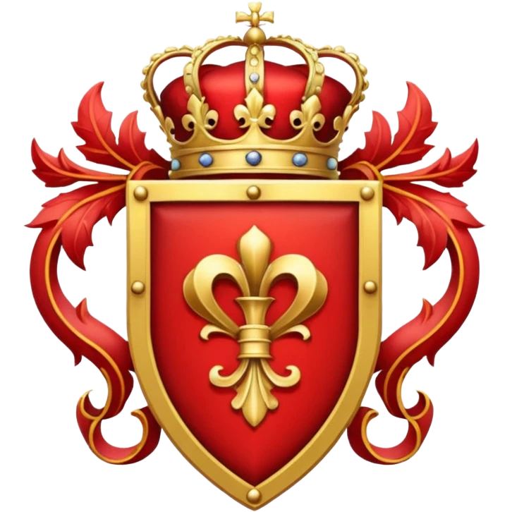 Red Royal Crest emoji