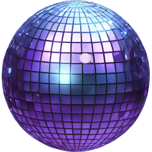 Disco ball emoji
