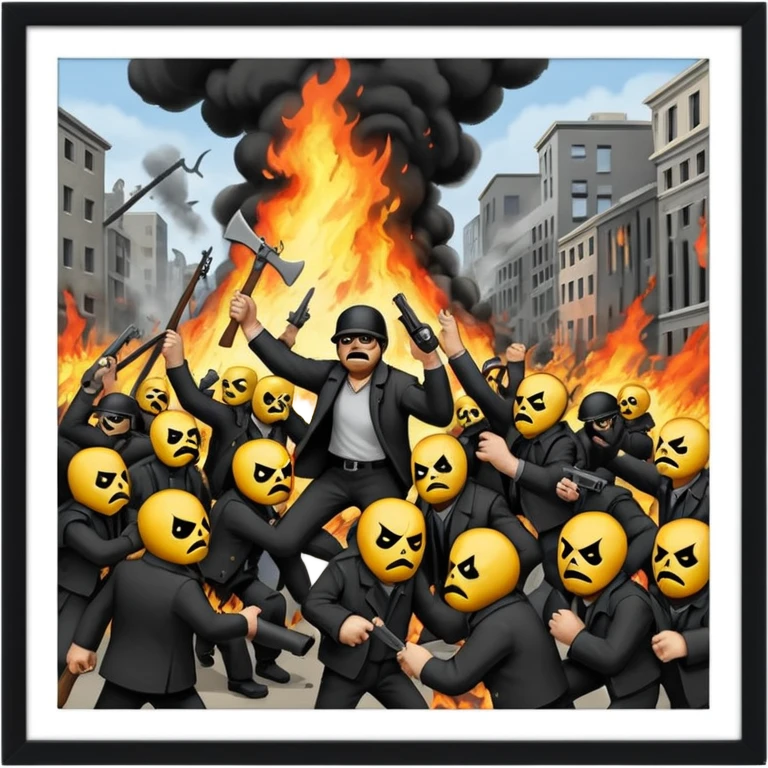 Anarchy Victory 20 century emoji