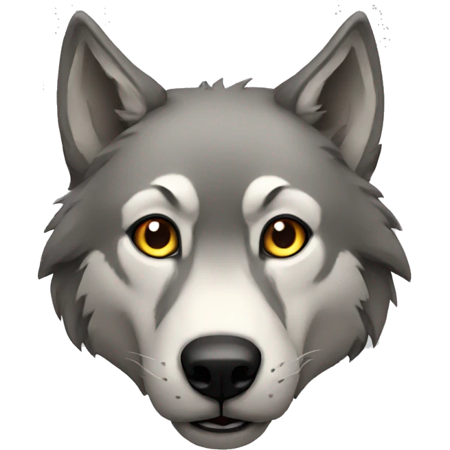 Wolf emoji