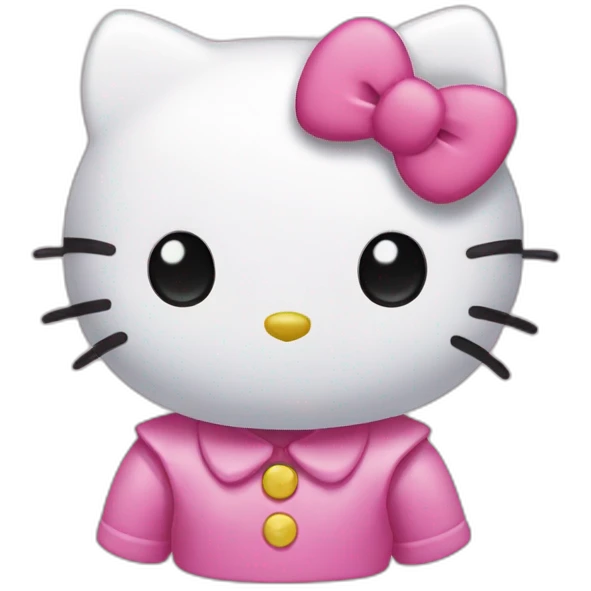 Hello kitty amoureuse emoji