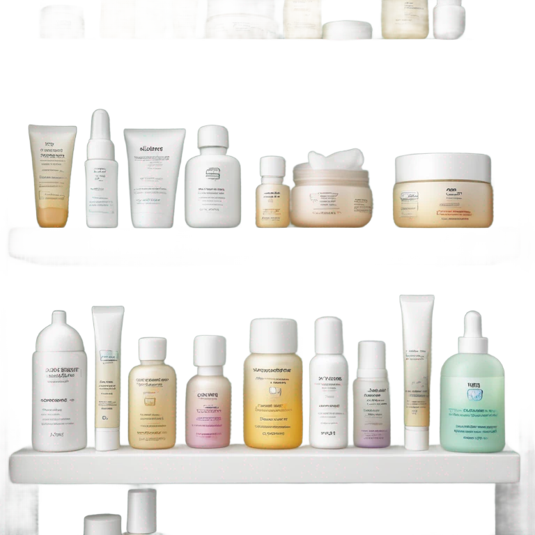 Skincare products emoji