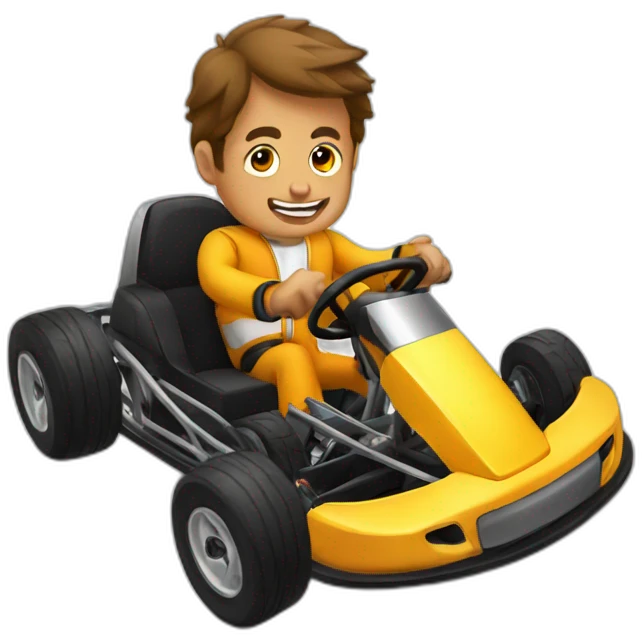 Go kart emoji