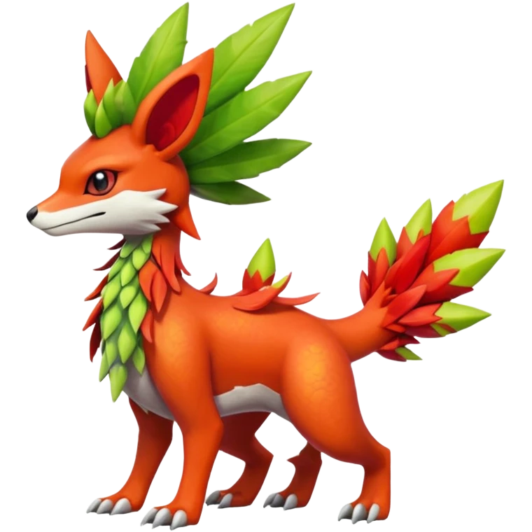 Sceptile-Inteleon-Delphox-Pokémon-Fakémon-creature emoji