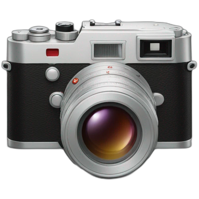 Leica camera emoji