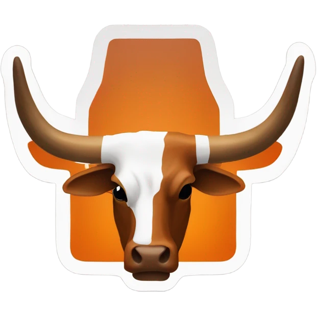 Texas Longhorns logo emoji