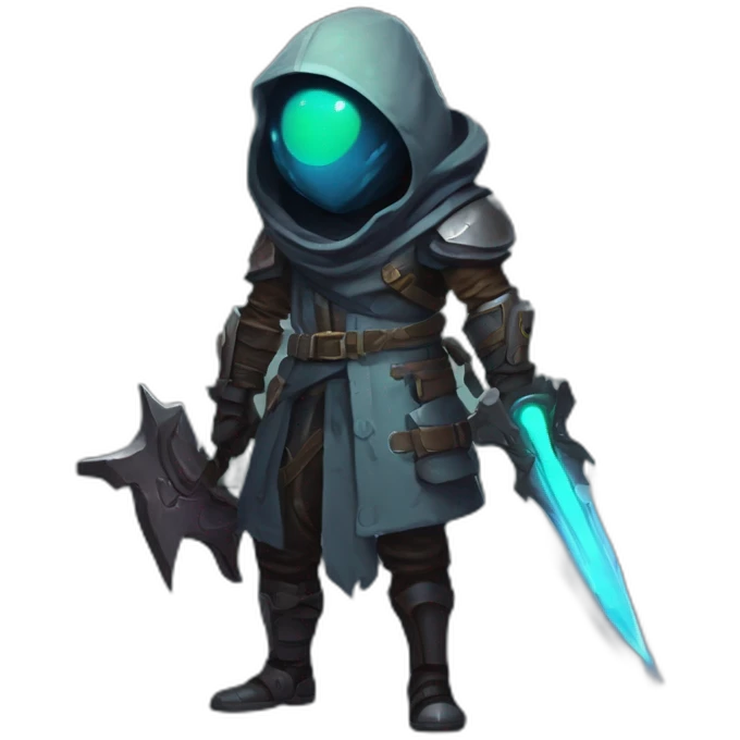 alien assassin futuristic roguelike rpg style inspired by slay thee spire emoji