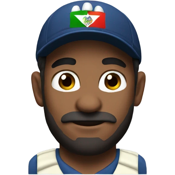 Cricketer mario emoji