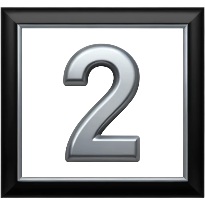 like number 2 but reversed emoji