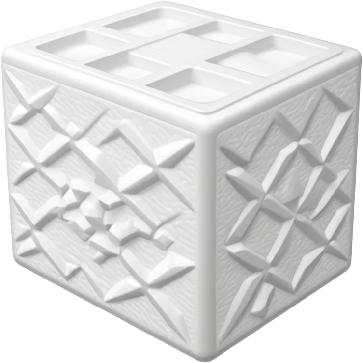 Molding plastic foam parts from a refrigerator box  emoji