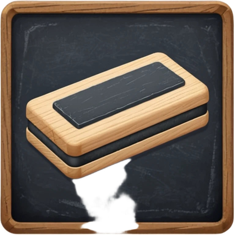 Chalkboard eraser emoji