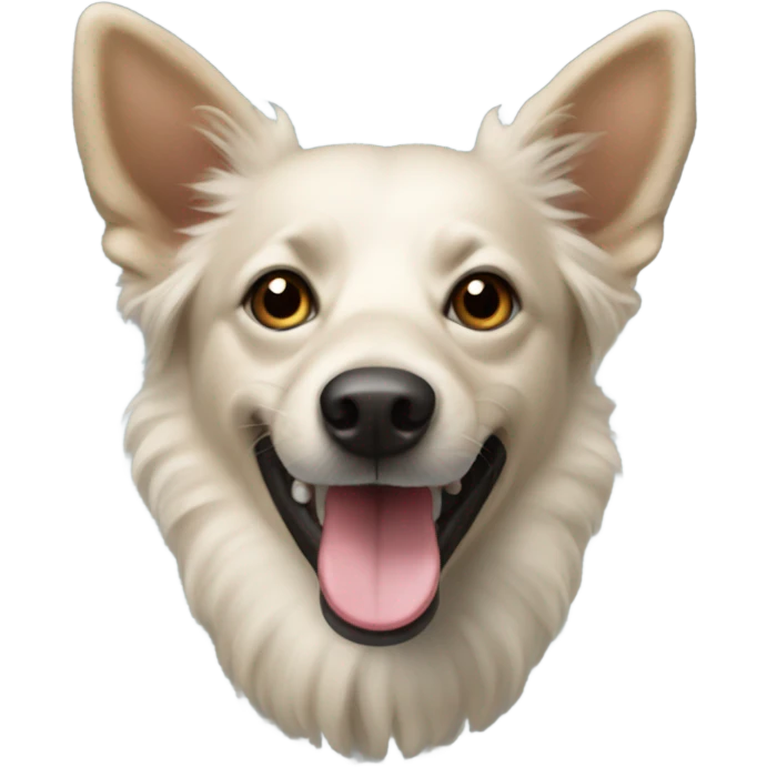 Mudi dog breed emoji