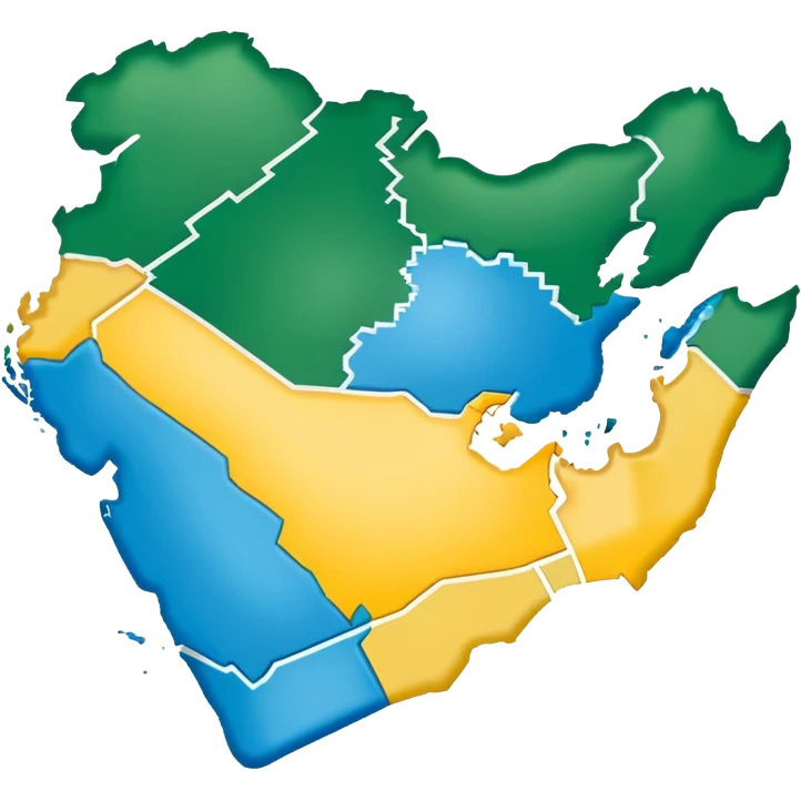 Saudi Arabia Map emoji