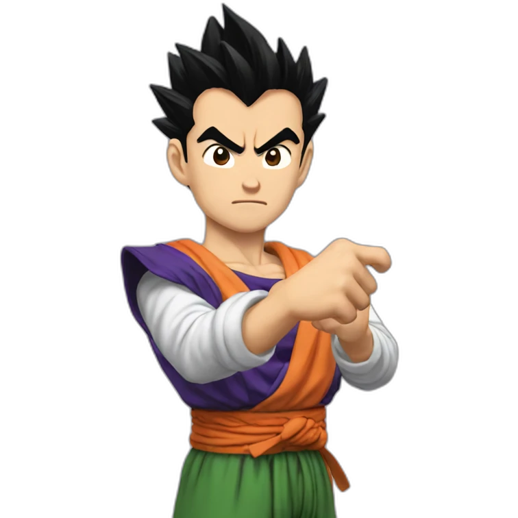 Gohan thumbs down emoji