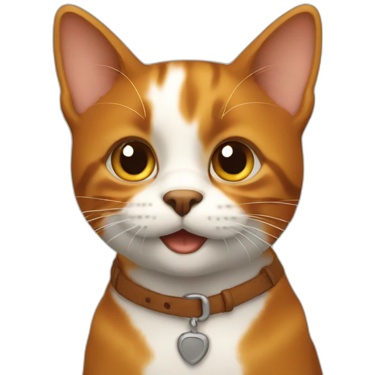 Chat roux emoji