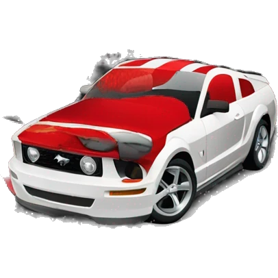 2005 Ford Mustang GT Premium Coupe RWD red interior emoji