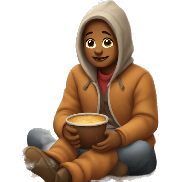 Cozy autumn day  emoji
