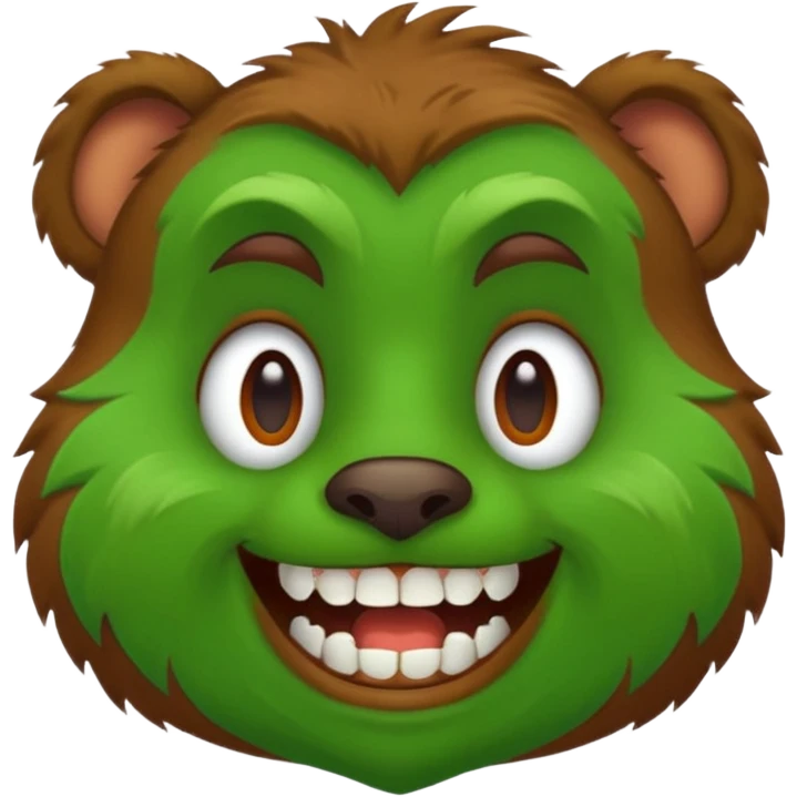 I wanted to be a green gopher emoji