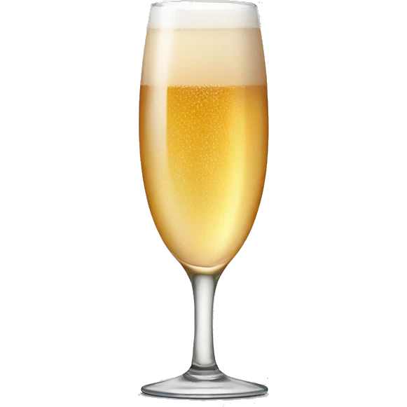 Glass of Champaign  emoji
