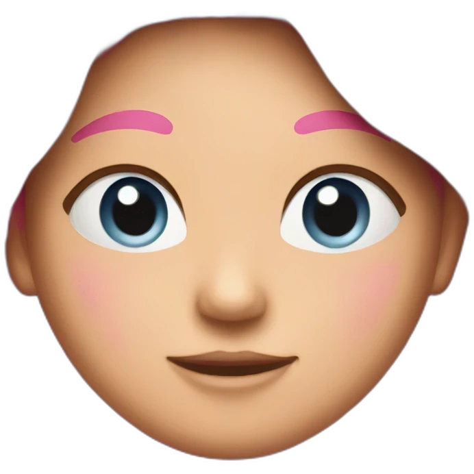 pink strikethrough emoji