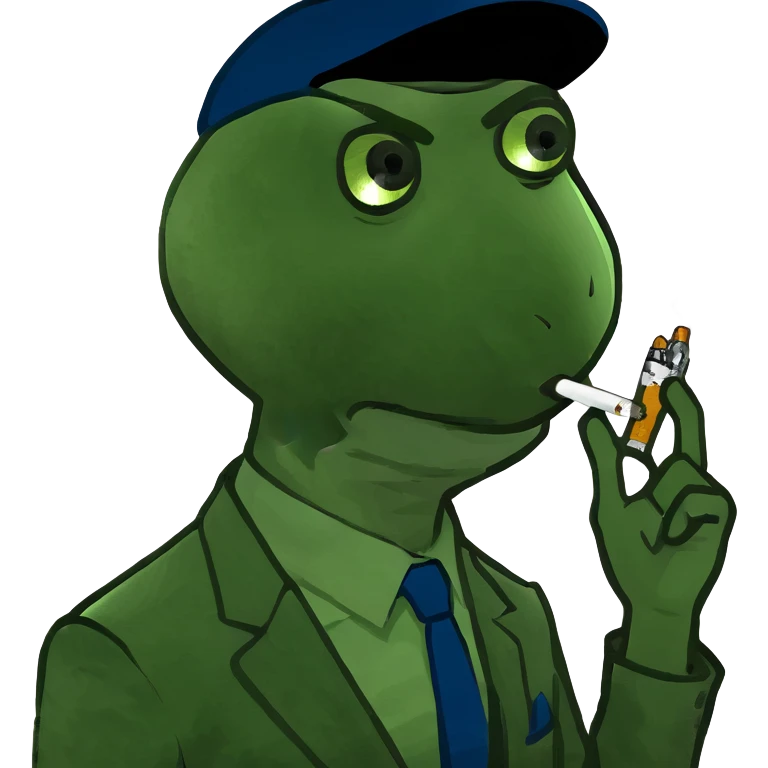 Brunette with blue eyes smokings  emoji