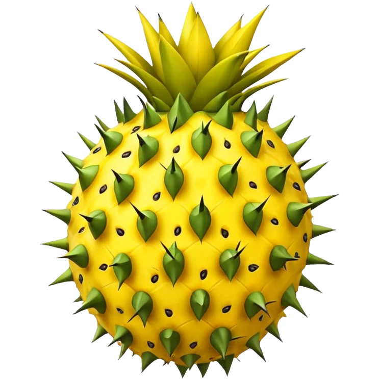pitahaya  yellow fruit emoji
