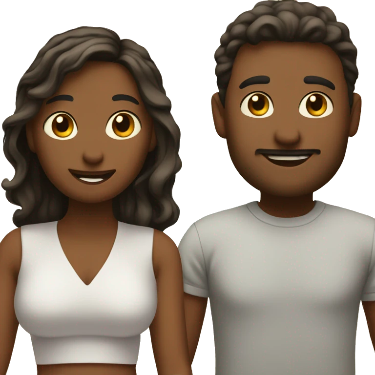 Make a couple which talks with each other  emoji
