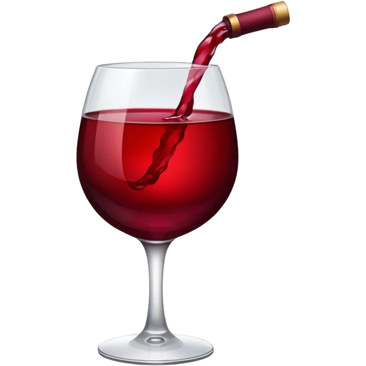 red wine emoji