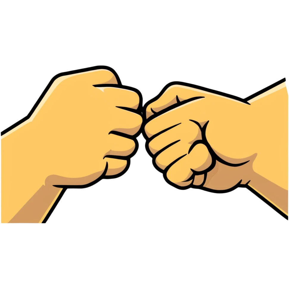fist bump emoji