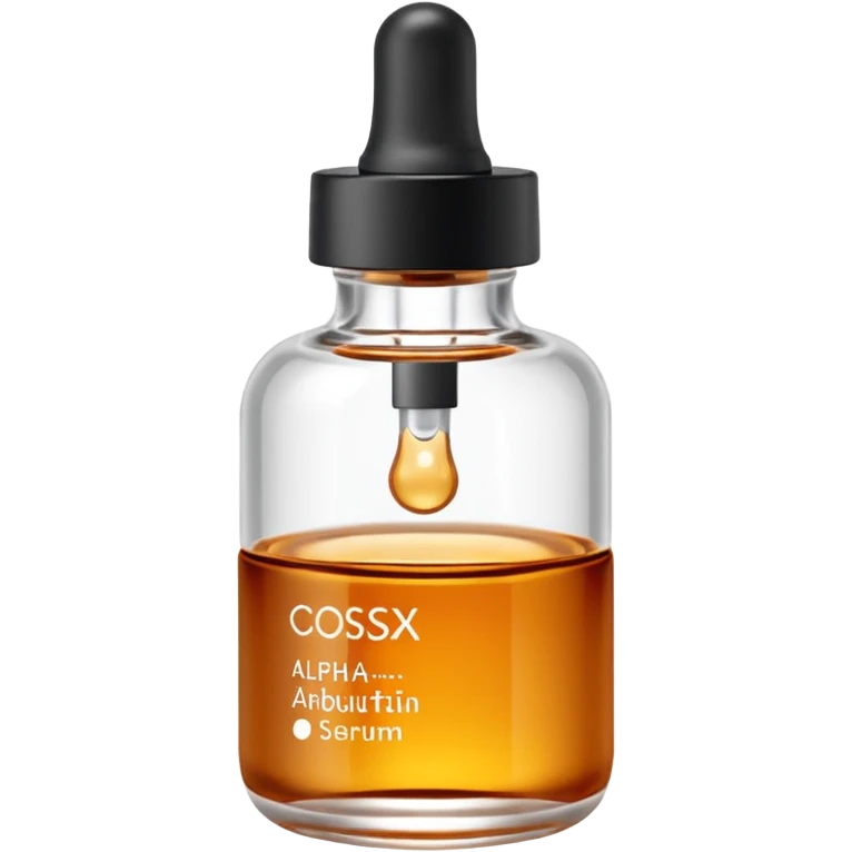 cosrx alpha arbutin serum emoji