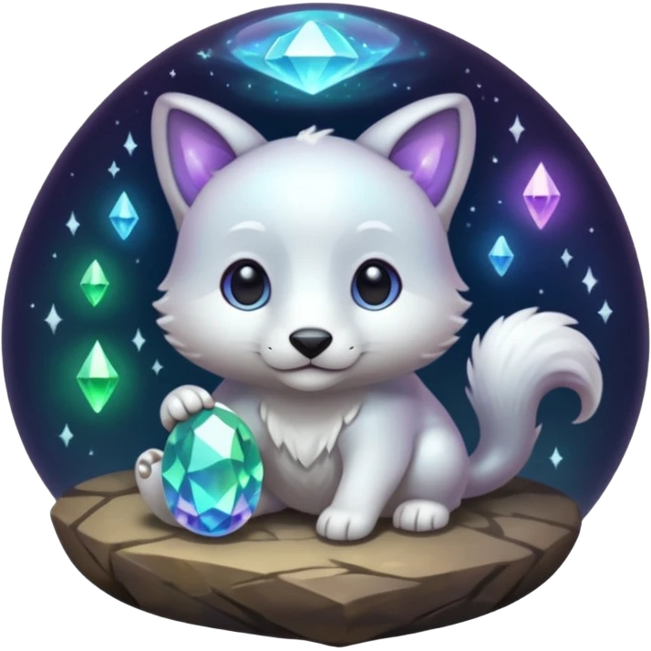 animal with magical stone


 emoji