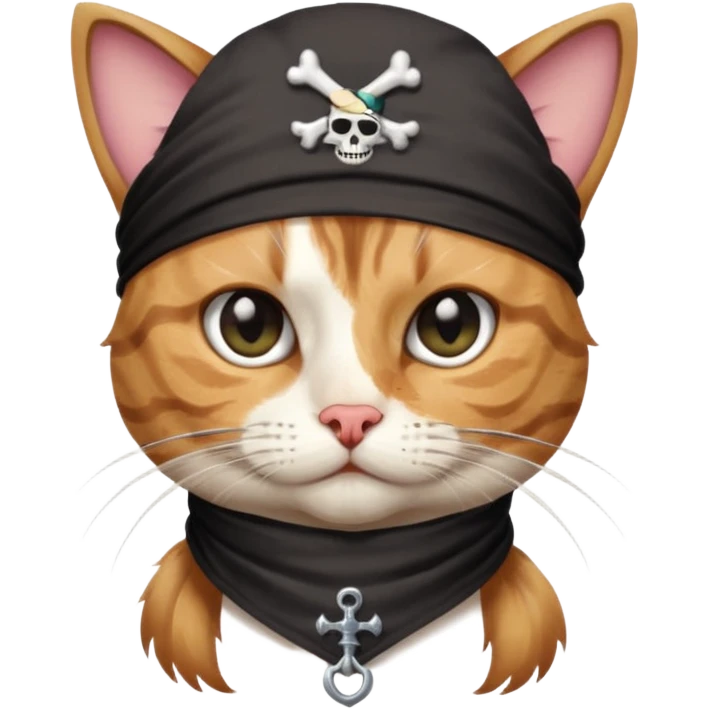 pirate cat emoji