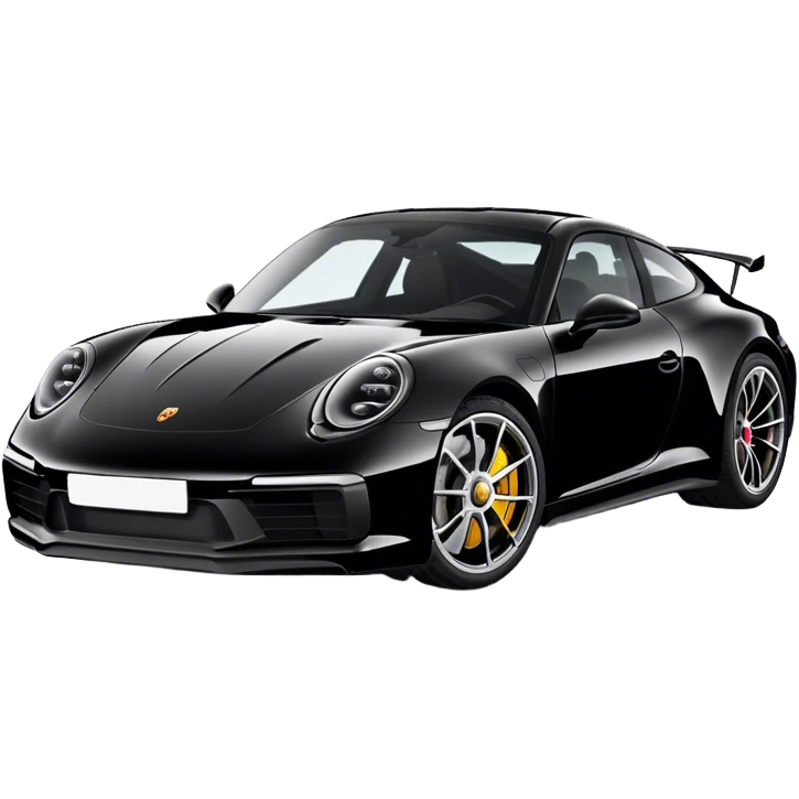 Porsche 911 - Porsche (Model Year: 2021) (Iconic colour: Black) emoji