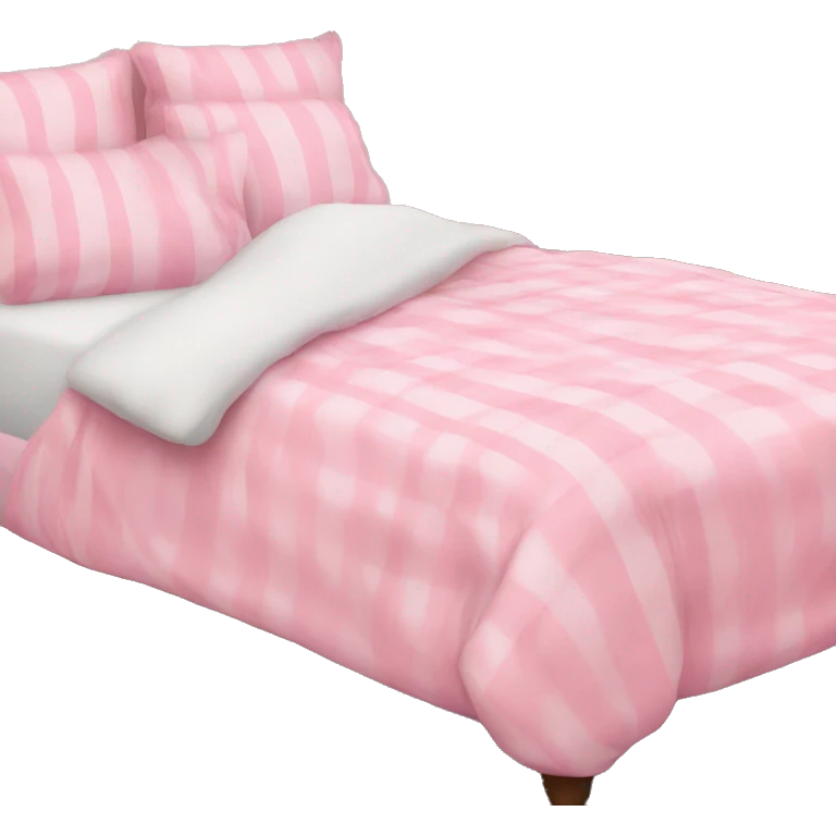 Pink bed  emoji