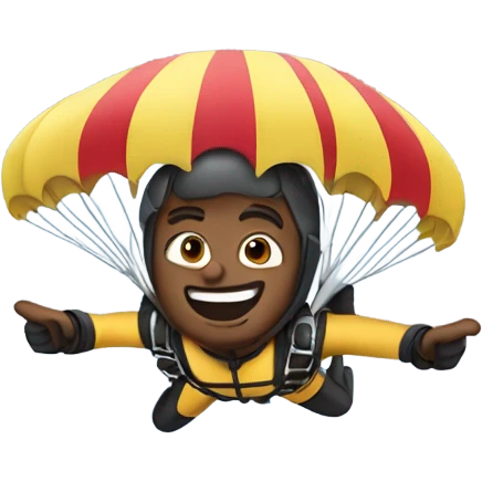 Skydiving  emoji