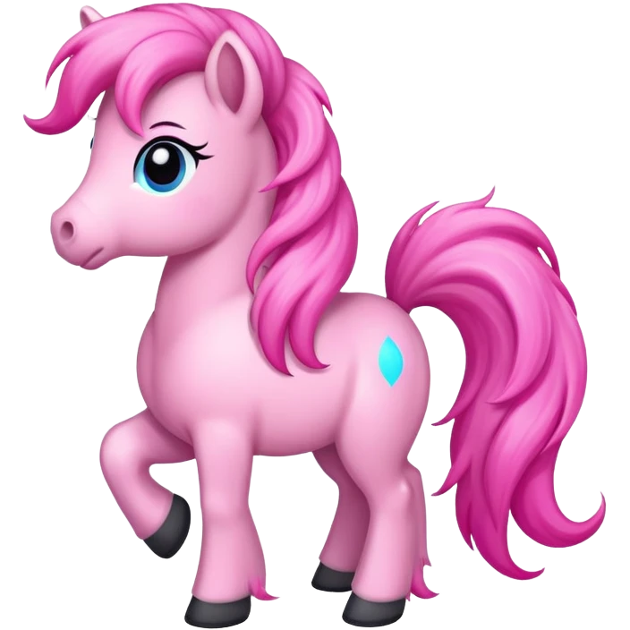 Pink pony club emoji