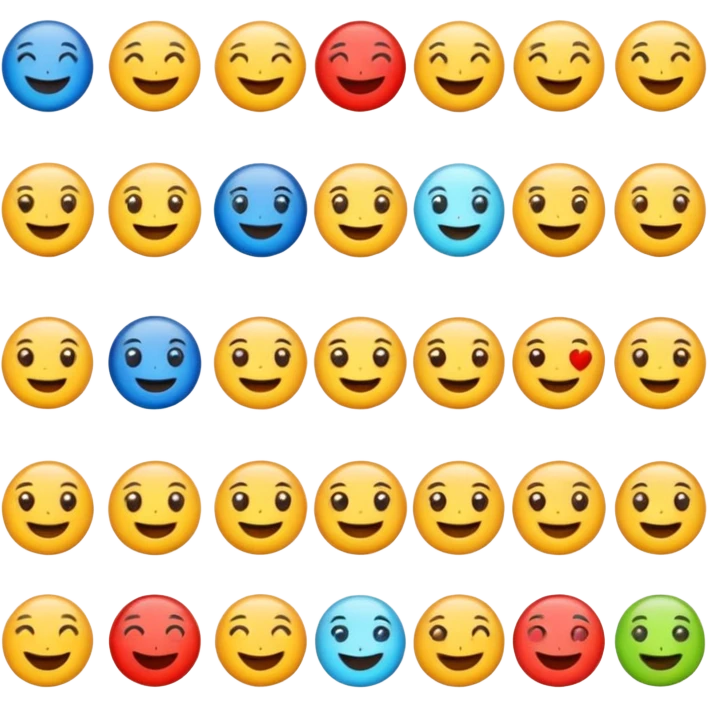 Emojis about learning English for young adults emoji